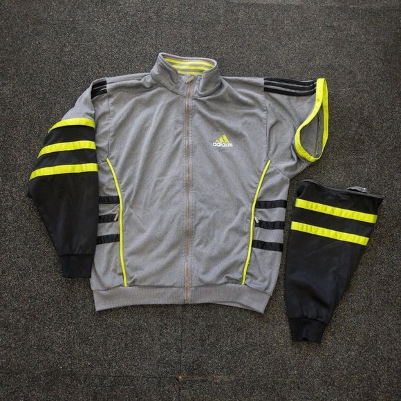 adidas Other - Vintage Adidas Spellout Track Jacket & Vest